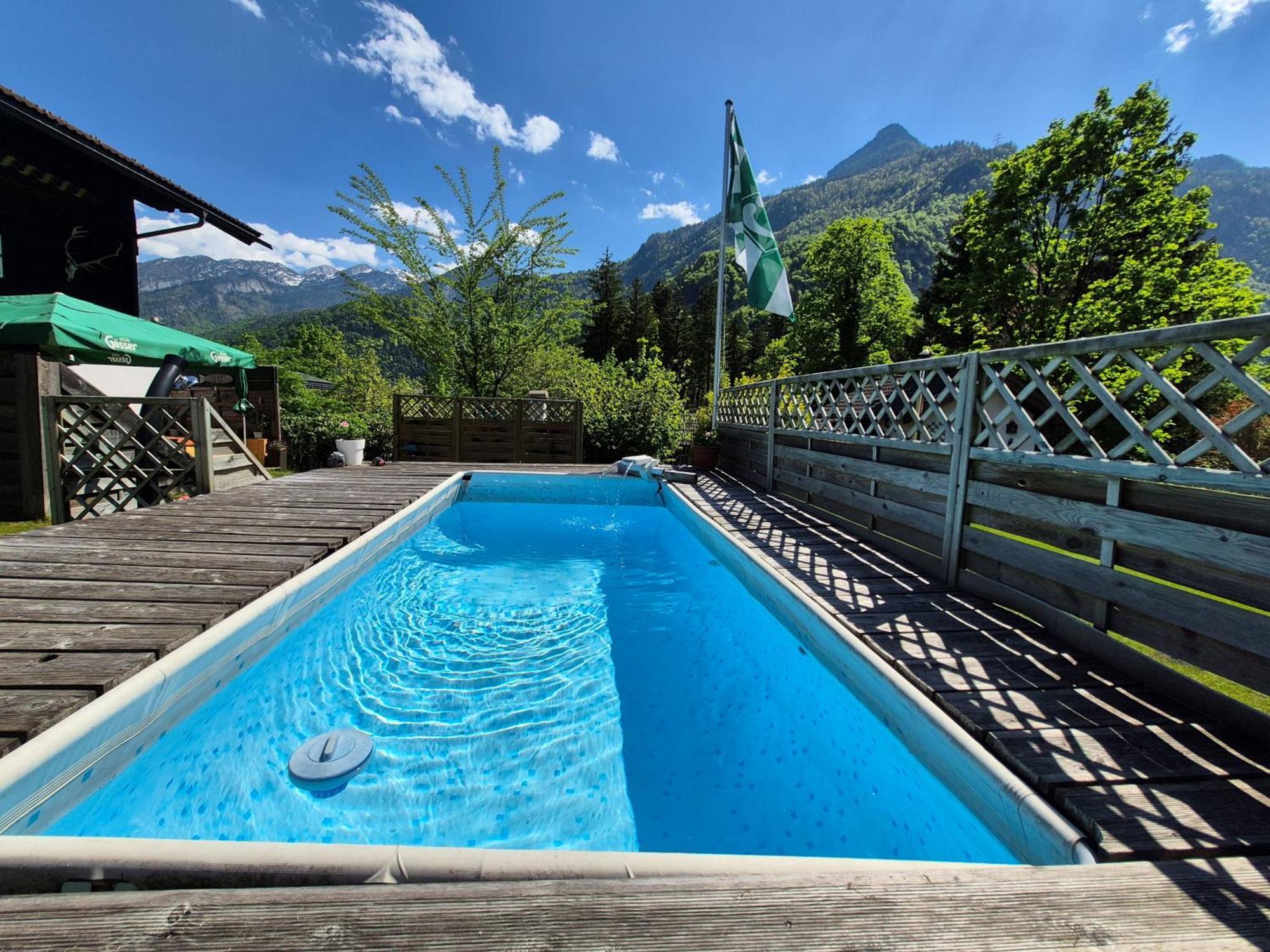 Ferienlounge Bluntausee Golling an der Salzach Buitenkant foto
