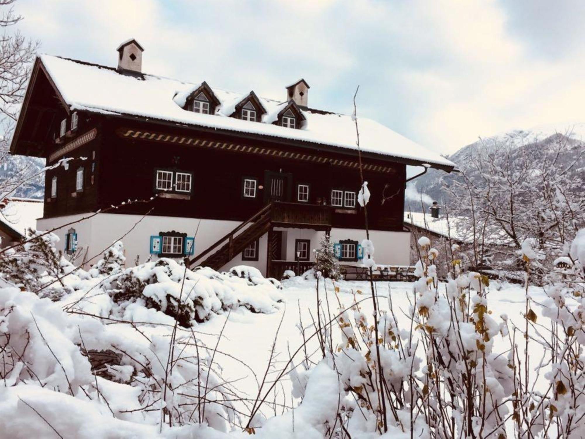 Ferienlounge Bluntausee Golling an der Salzach Buitenkant foto