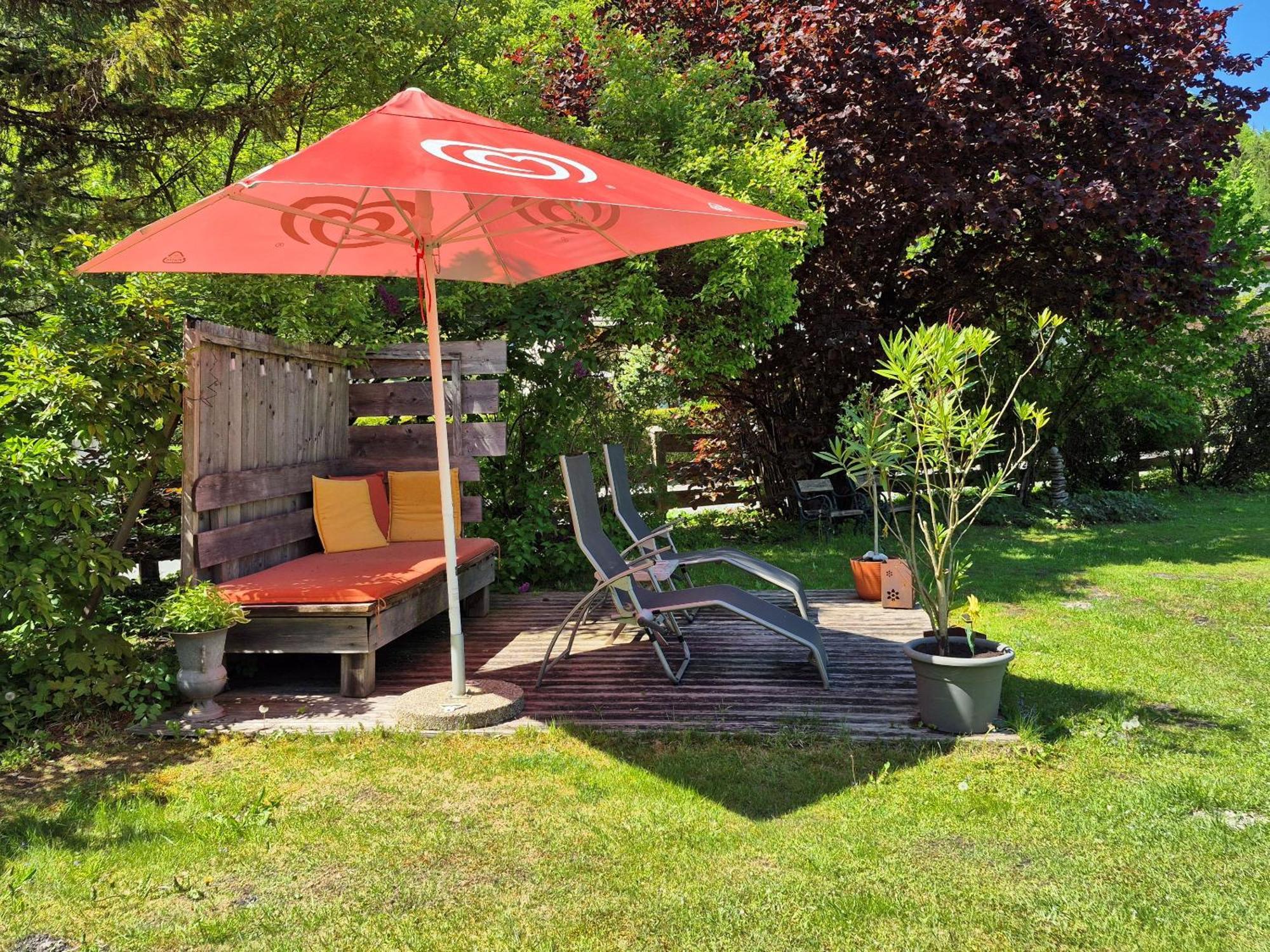 Ferienlounge Bluntausee Golling an der Salzach Buitenkant foto
